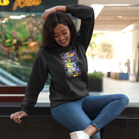 CREATIVE  ANIME NEW - DESIGN:: UNISEX CUSTOM HOODIE - Picture 7 of 10